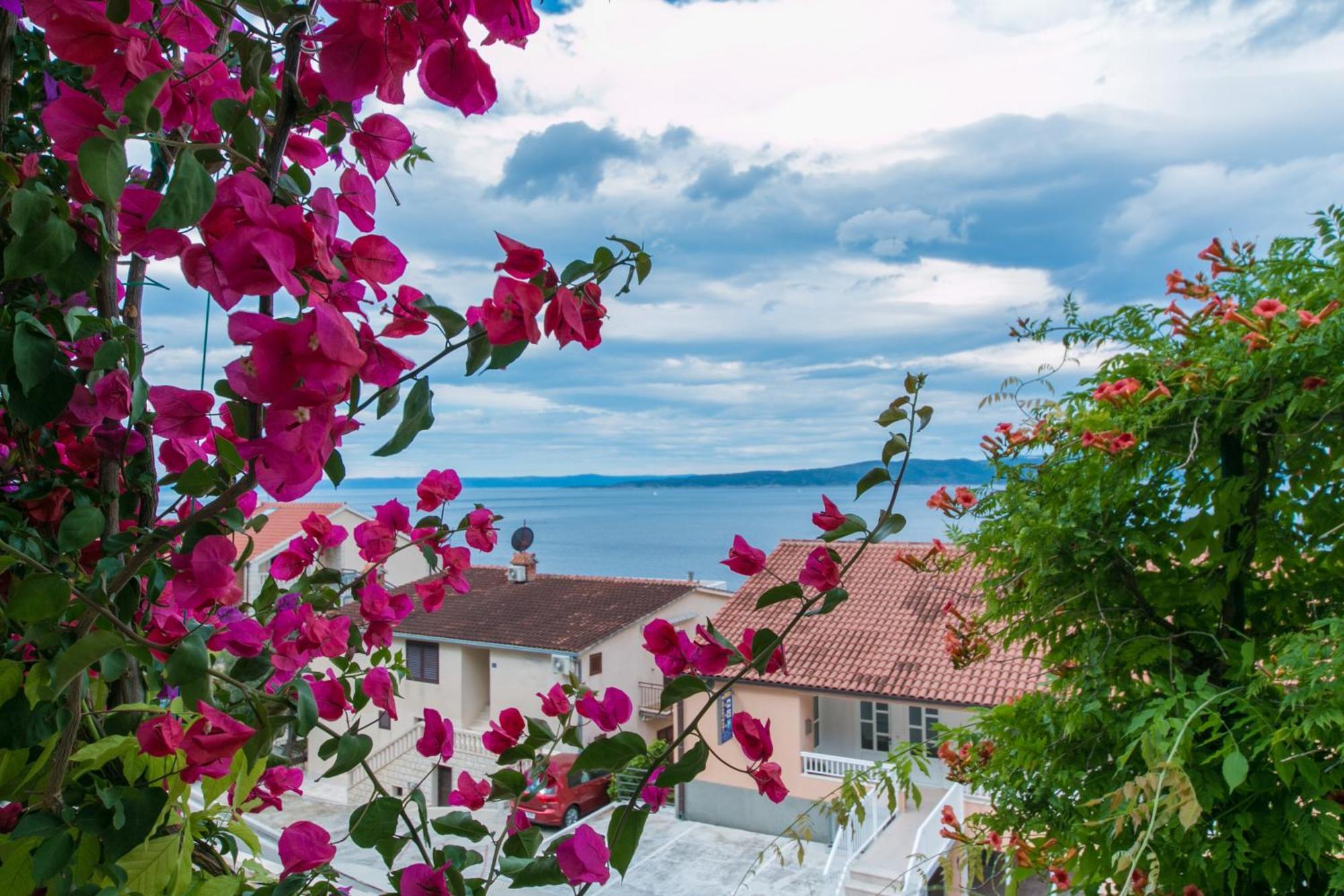 Apartments And Rooms By The Sea Brela, Makarska - 2752 Exterior foto