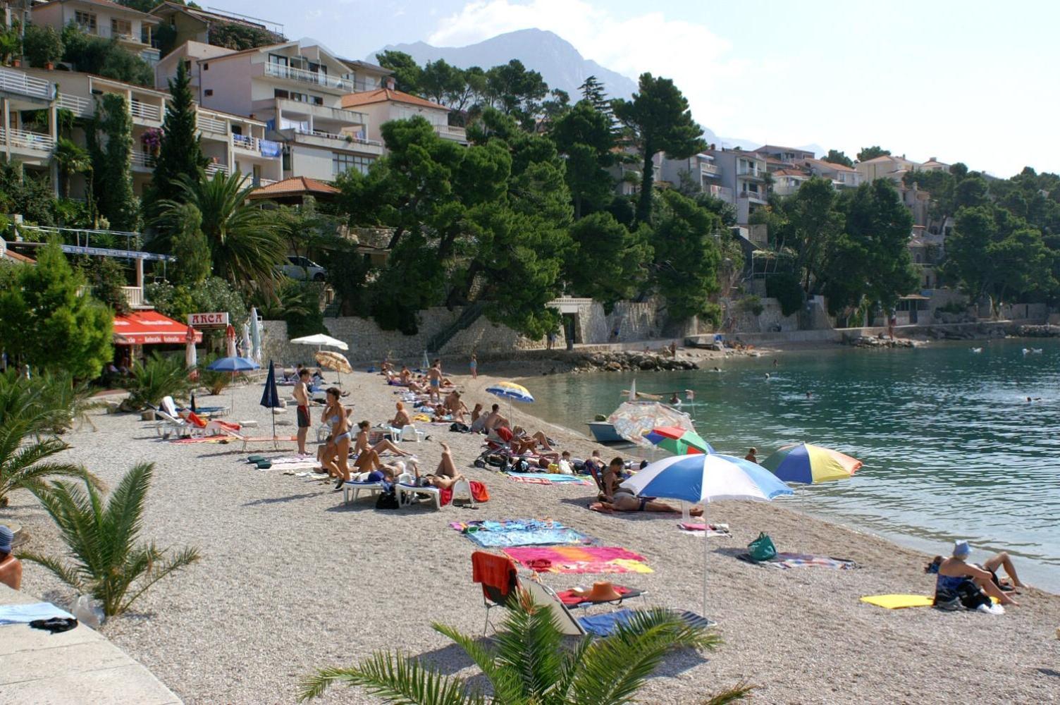 Apartments And Rooms By The Sea Brela, Makarska - 2752 Exterior foto